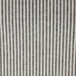Tissu métis coton​_​lin rayé _Essex_(noir​-​blanc)
