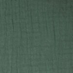 Double gaze de coton_Mousseline_vert d'eau