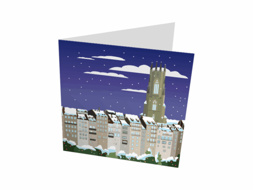 Fribourg enneigée