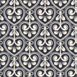 Coton bio_Ornament-cœur_noir-écru