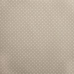 Toile cirée_Points minuscules_sable-blanc
