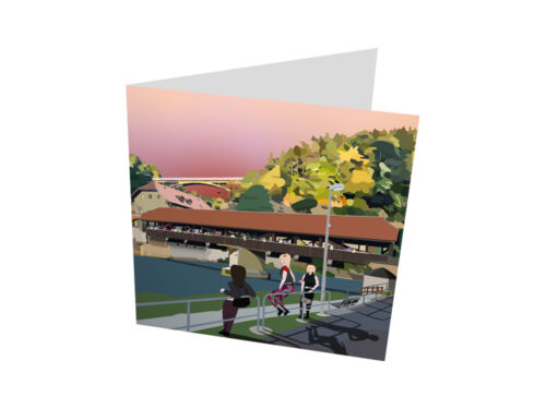Carte – Pont de Berne et Sarine