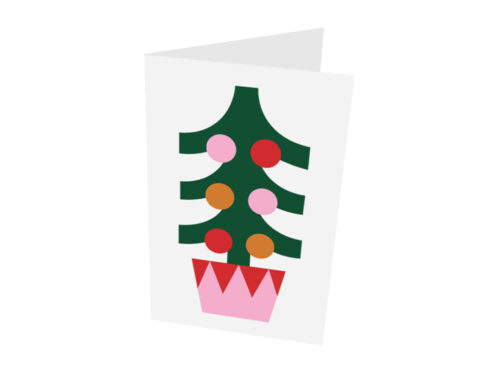 Carte Sapin en pot