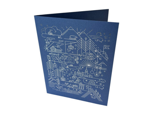 Carte conte d'hiver