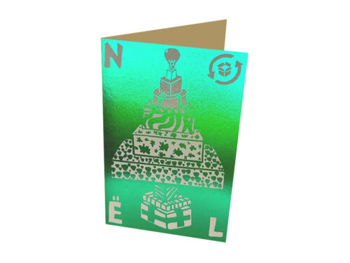 Carte sapin cadeau